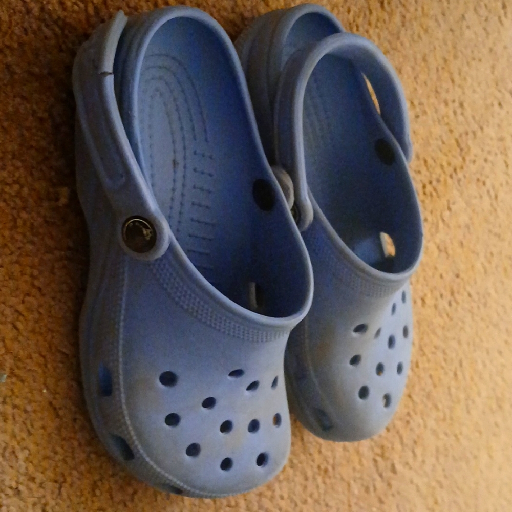 Blue Crocs